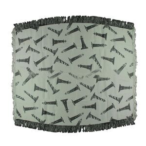 Manual Weavers Lighthouse Print Throw Blanket 48 X 60